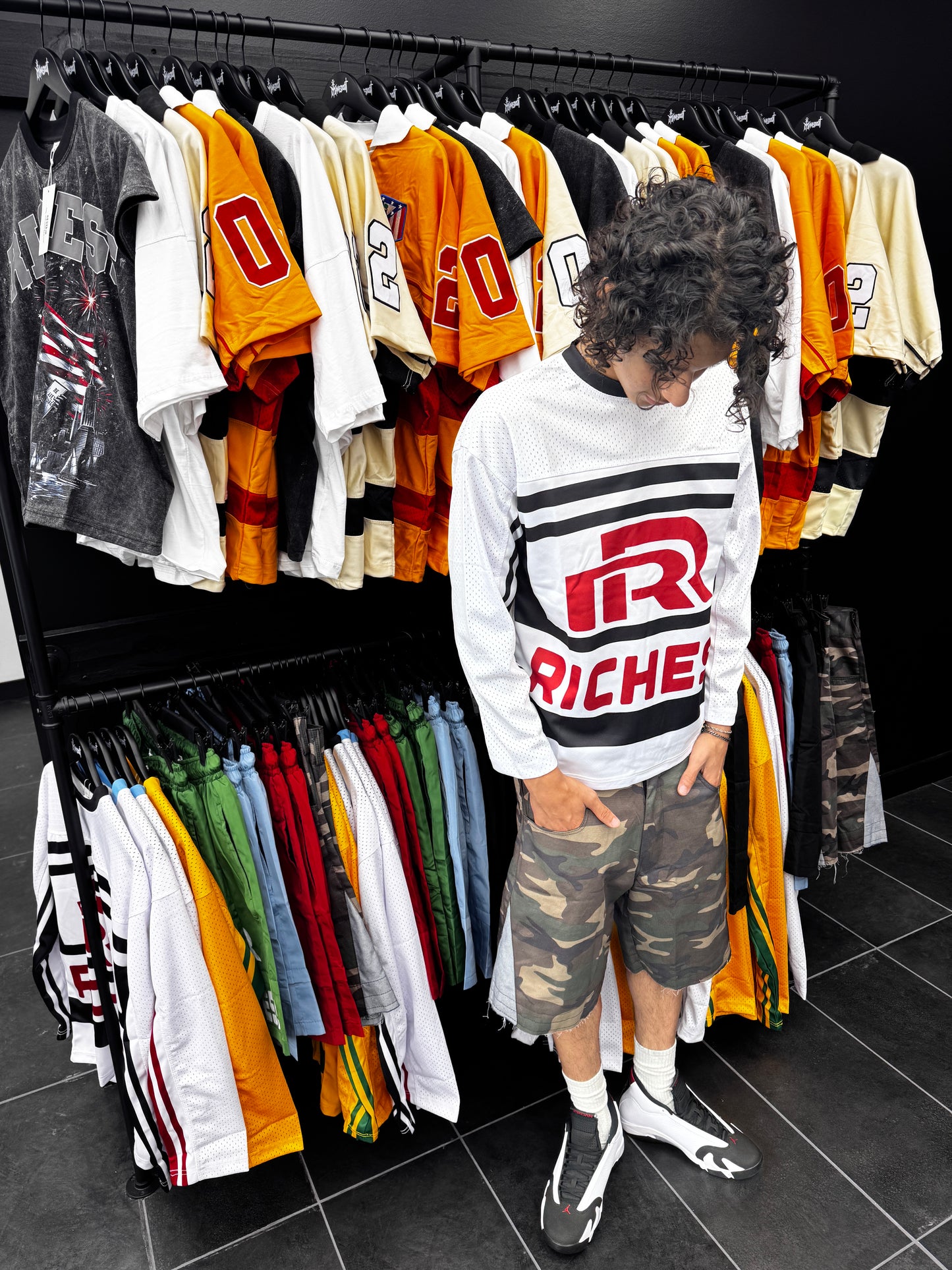RICHESS Denim Cargos