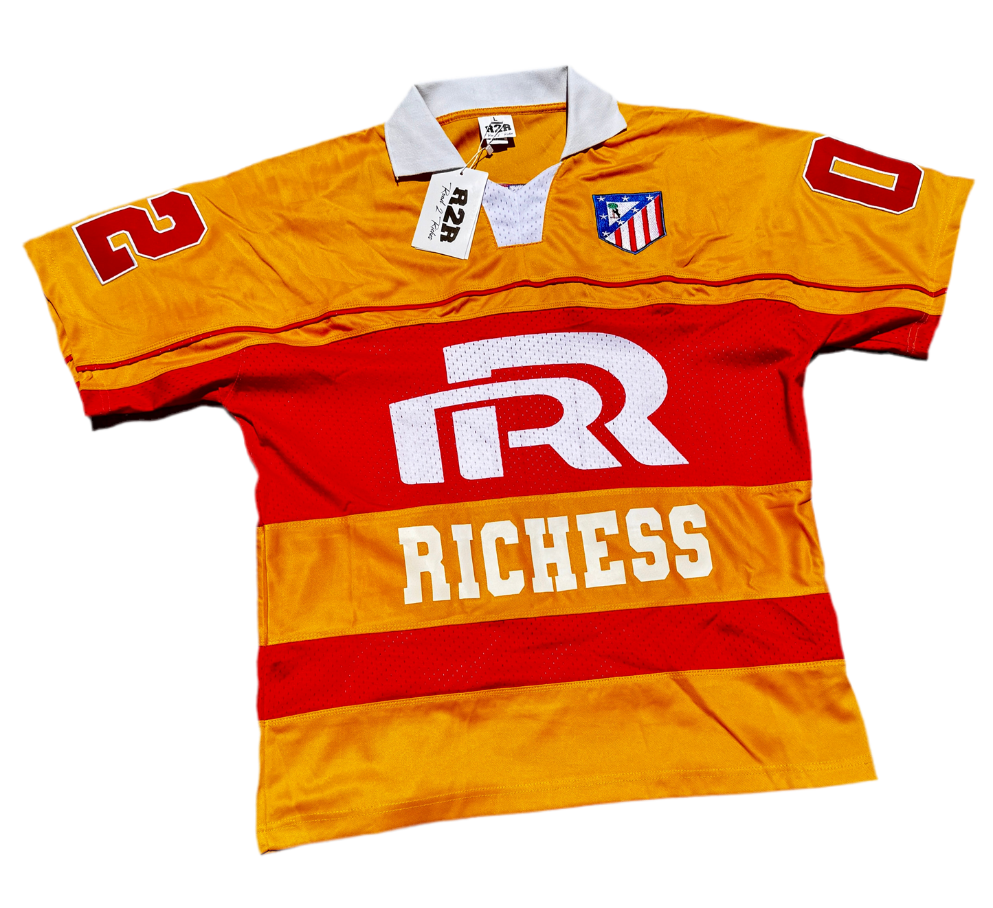 RICHESS Futbol Polo Red/Gold