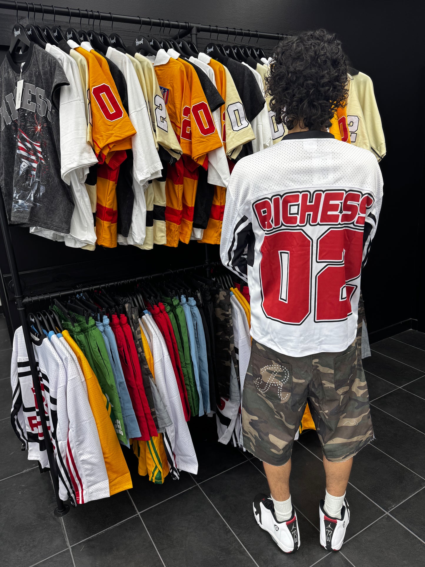 RICHESS Denim Cargos