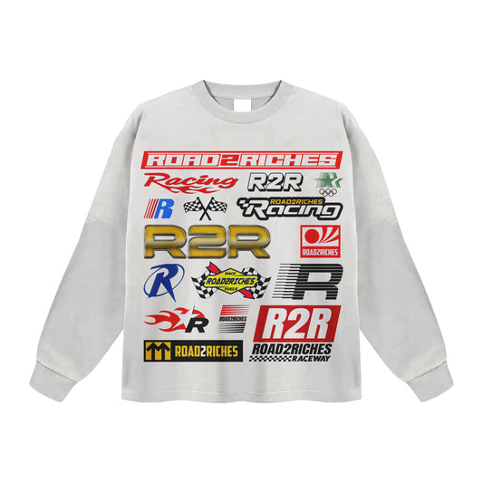 RICHESS “CREAM”RACE LONGSLEEVE